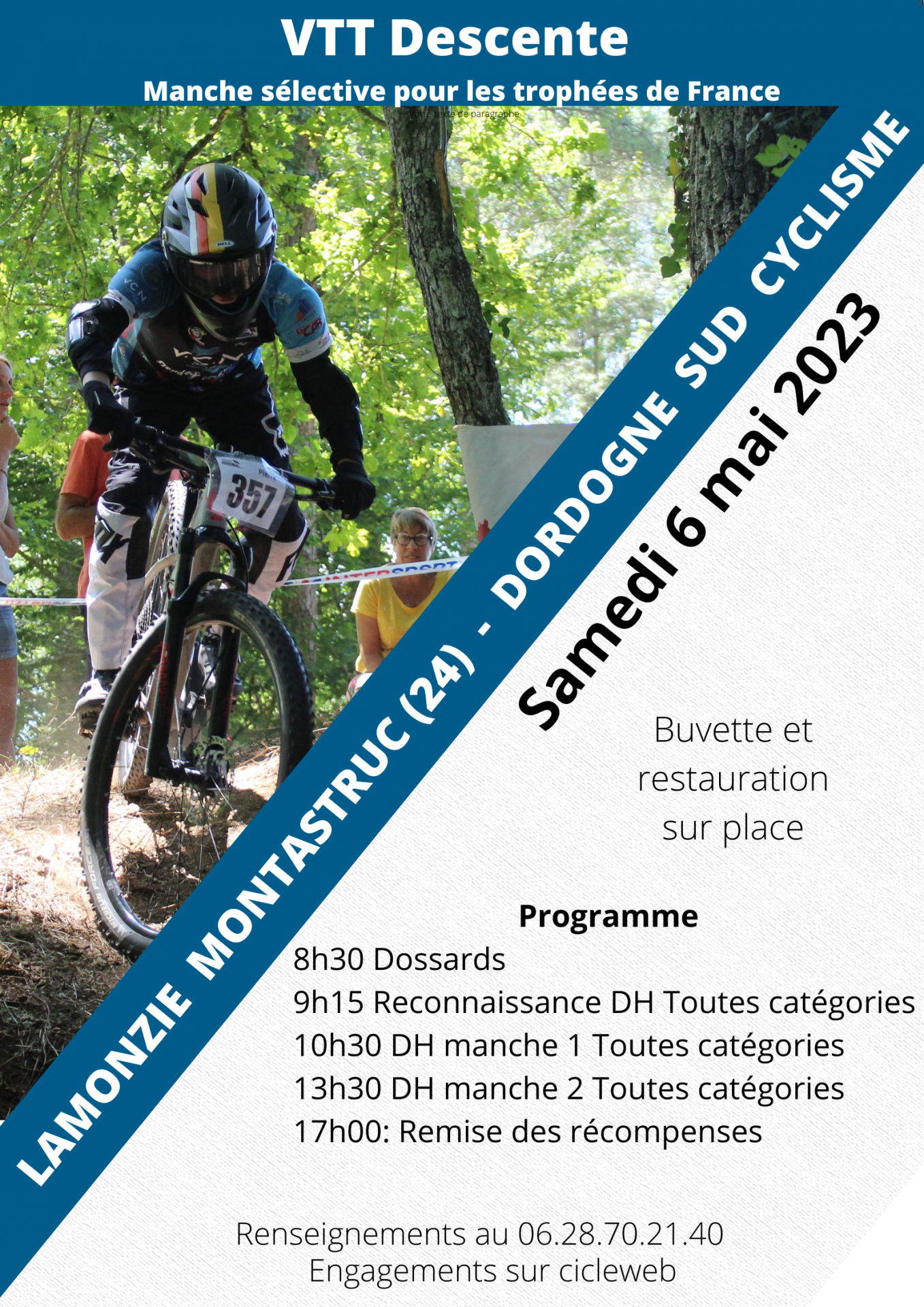 Affiche dh lamonzie 2023