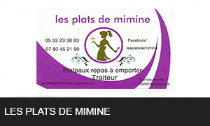 Les plats de mimine